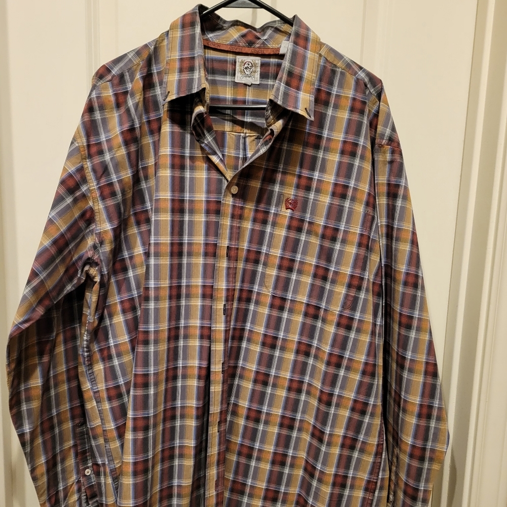 Cinch button down shirt XL
